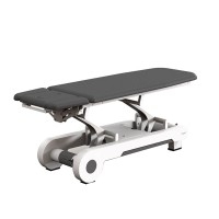 Naggura N'RUN4 high-end electric massage table: Four sections for treatments and massages with integrated Twinlift system Naggura N'RUN4 high-end electric massage table: Four sections for treatments and massages with integrated Twinlift system